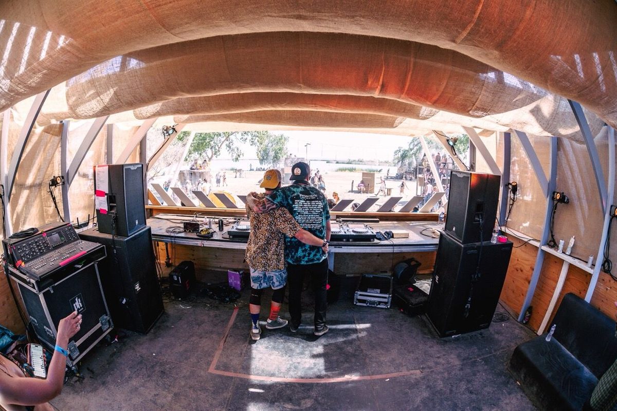 Bohemyth at the DJ booth