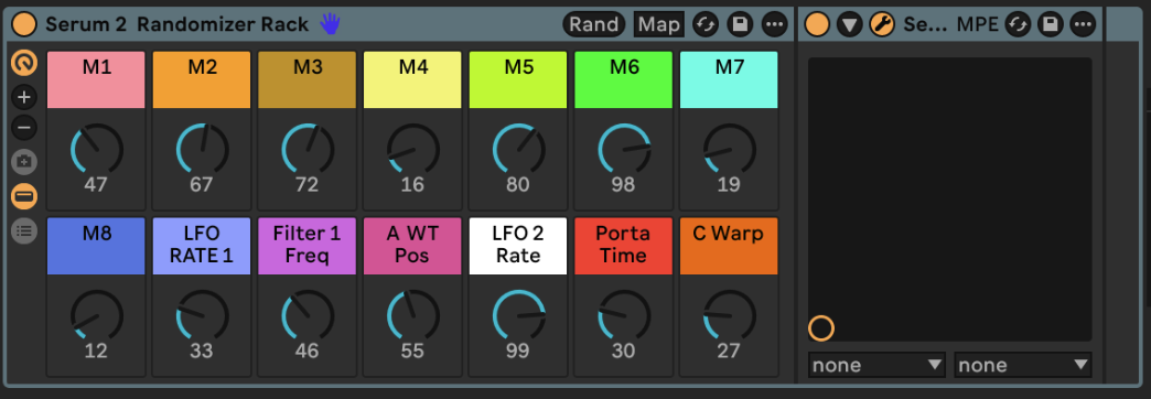 Serum 2 Randomizer Rack